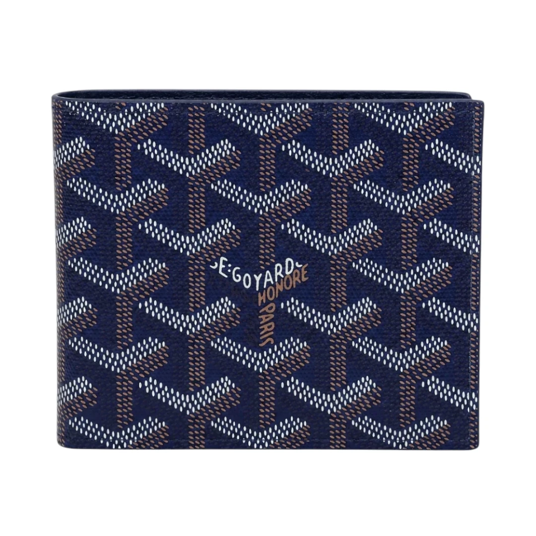 Goyard Card Holder - Navy Blue Gift Box