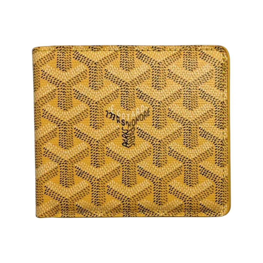 Goyard Card Holder - Yellow Gift Box