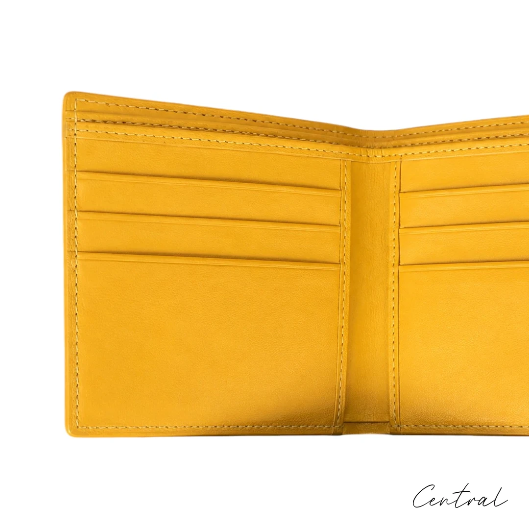 Goyard Card Holder - Yellow Gift Box