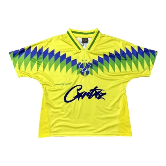 Corteiz Club America Brazil Jersey Yellow
