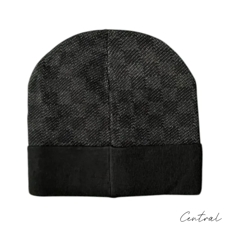 LV Damier Beanie - Black - Image 2