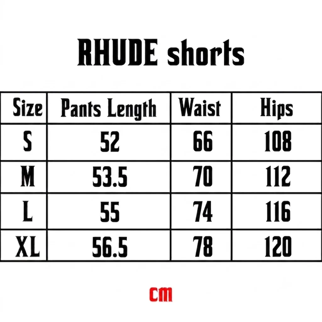 Rhude 8048 Colorblock Logo Shorts - Burgundy / Cream