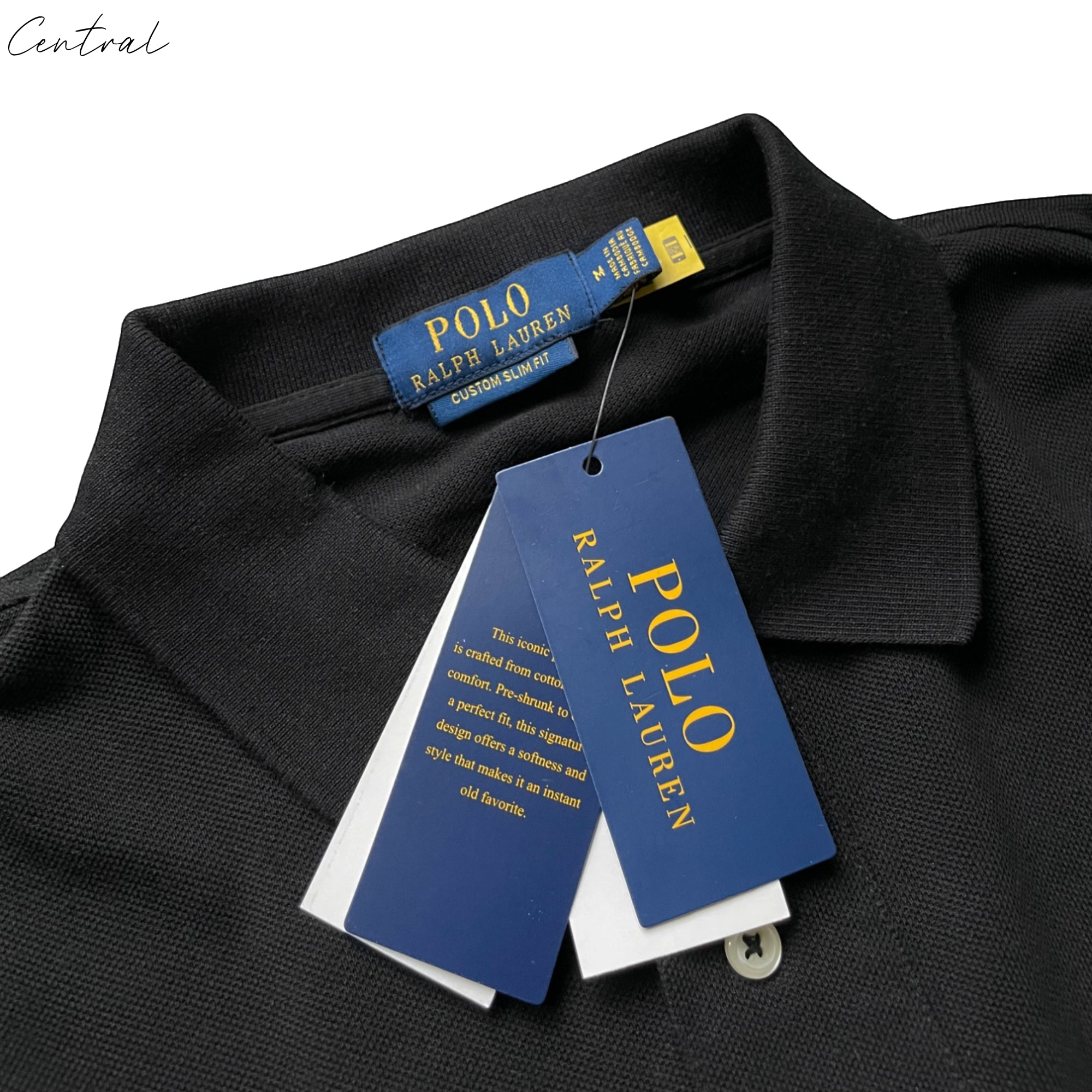 Ralph Lauren Classic Polo Shirt - Black Red