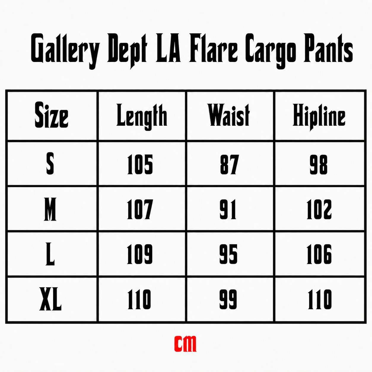 Gallery Dept LA Flare Cargo Pants - Desert Camo