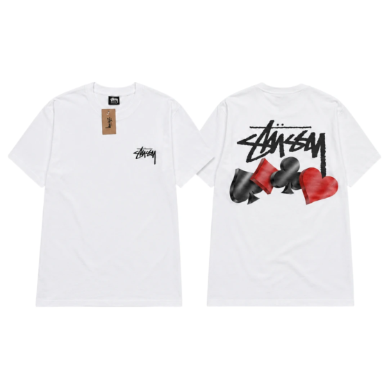 Stussy Four Little Flowers T-Shirt - White
