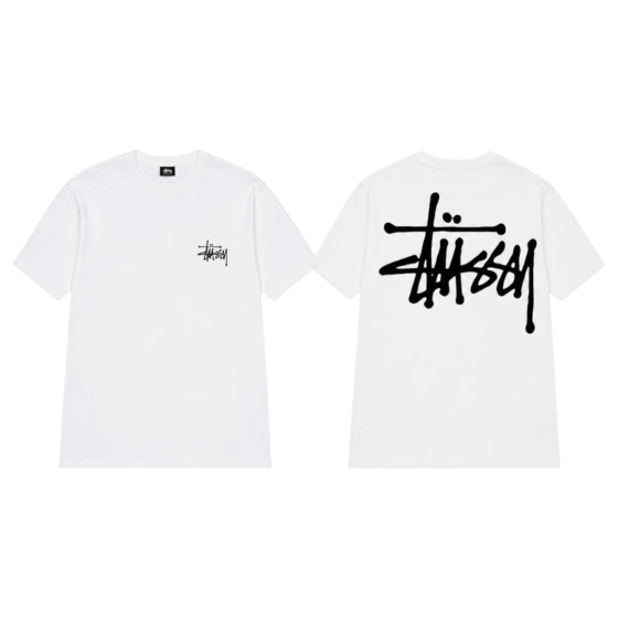 Stussy Basic Style T-Shirt - White