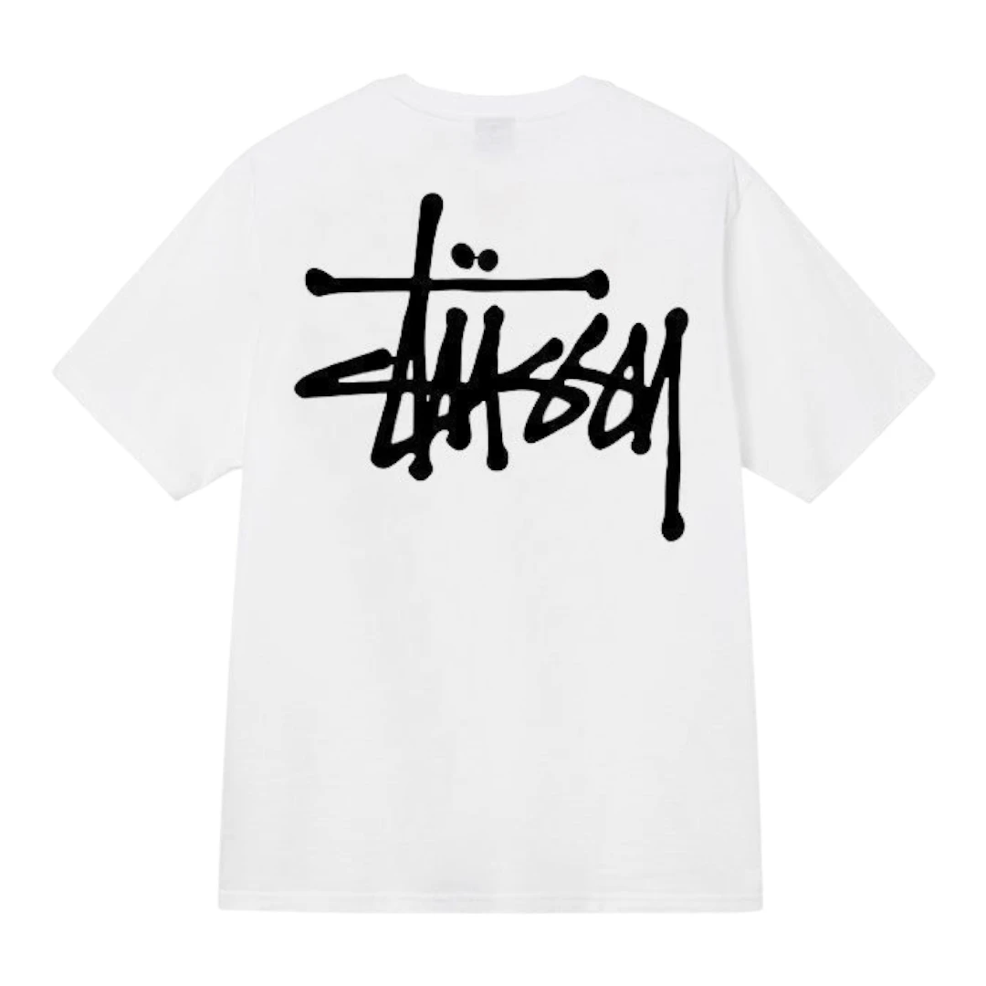 Stussy Basic Style T-Shirt - White