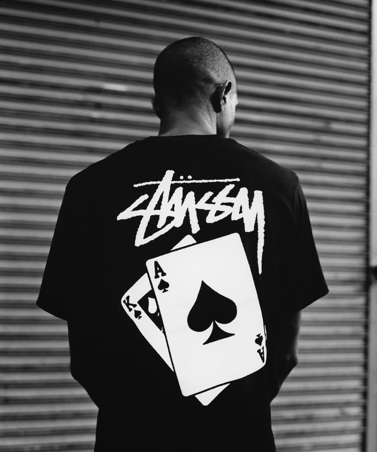 Stussy New Playing Cards T-Shirt - Black