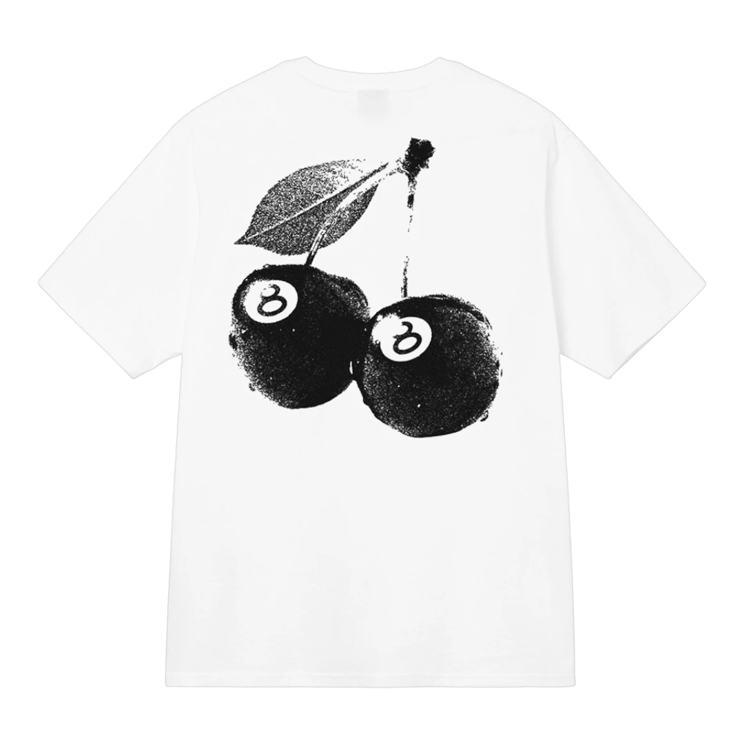 Stussy Cherry T-Shirt - White