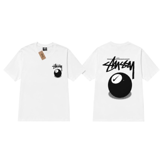 Stussy Collaboration Ball T-Shirt - White