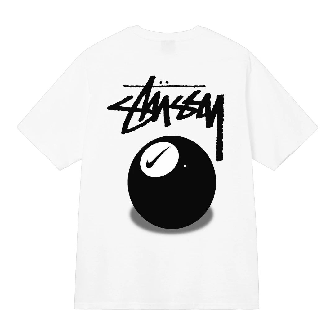 Stussy Collaboration Ball T-Shirt - White