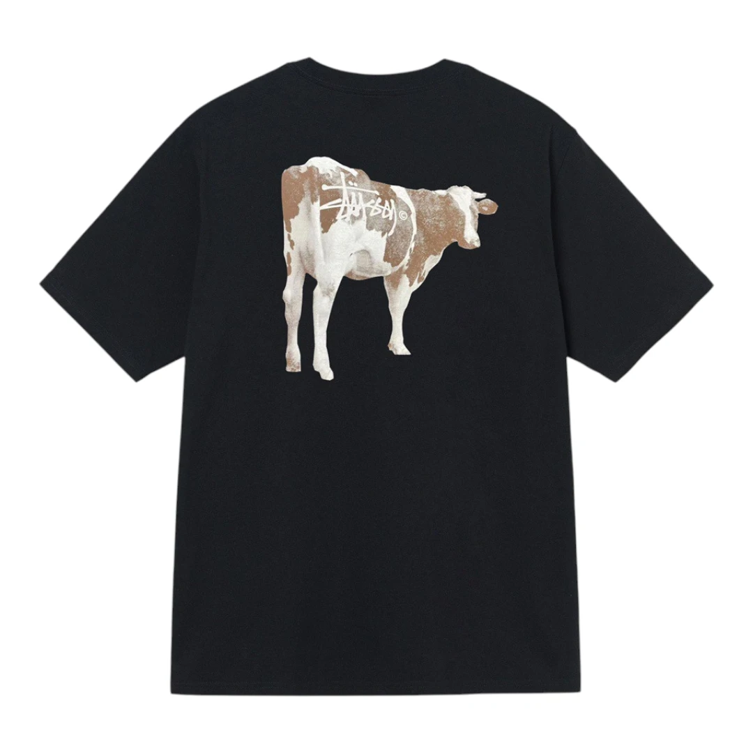 Stussy Cow T-Shirt - Black