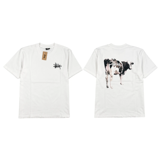 Stussy Cow T-Shirt - White