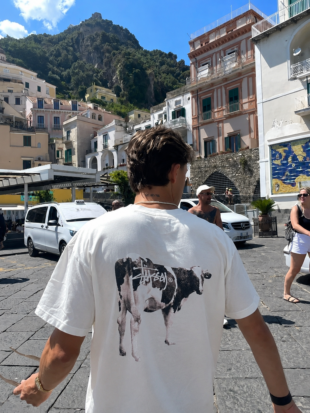 Stussy Cow T-Shirt - White