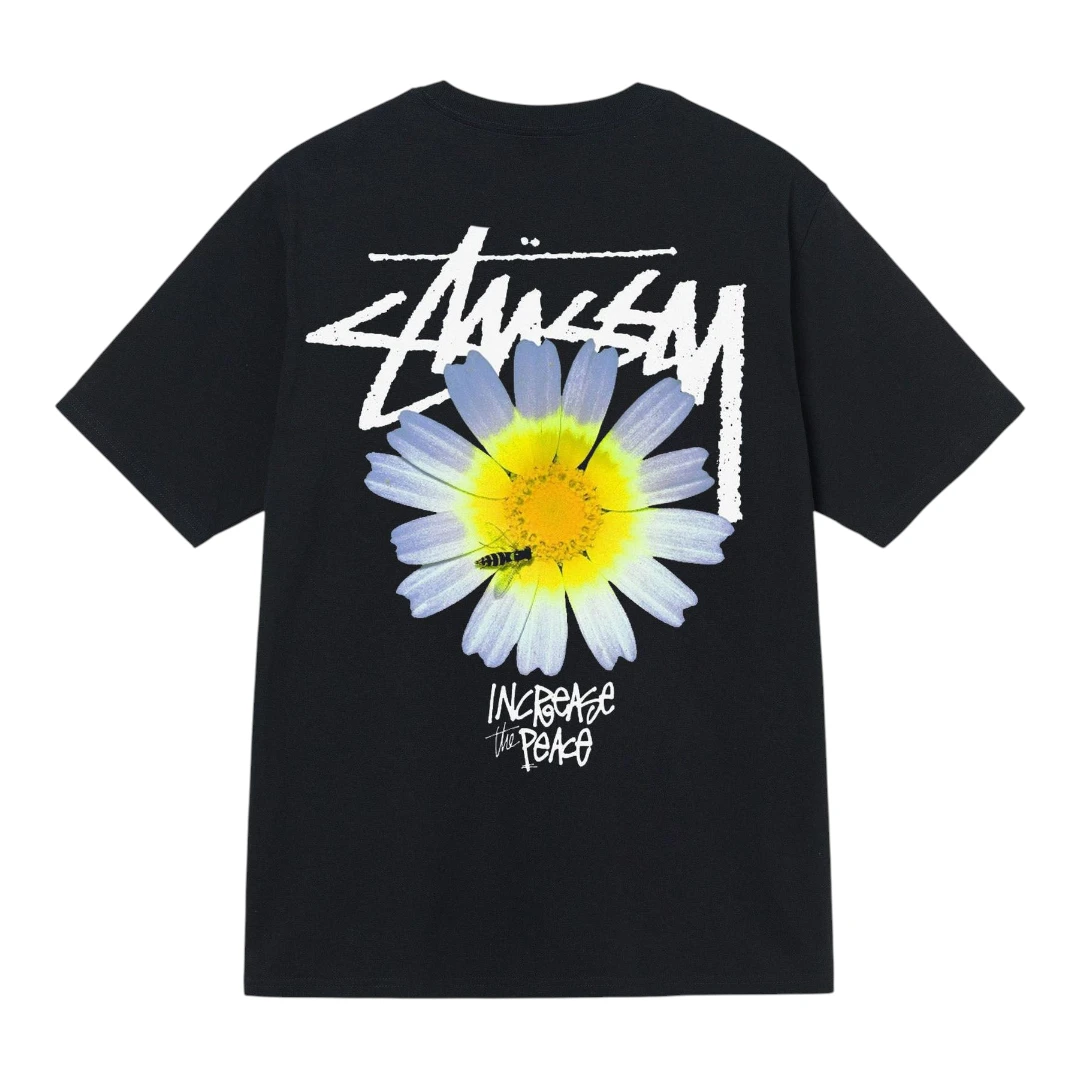 Stussy Daisy T-Shirt - Black
