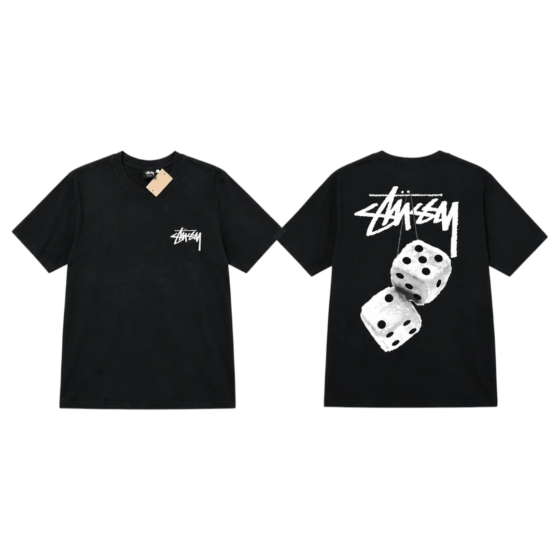 Stussy Dice T-Shirt - Black