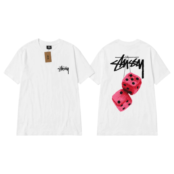 Stussy Dice T-Shirt - White
