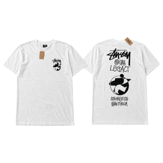 Stussy Little Person T-Shirt - White