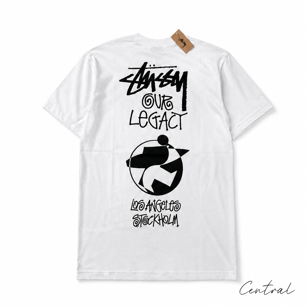 Stussy Little Person T-Shirt - White