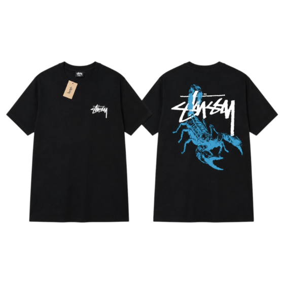 Stussy Scorpion T-Shirt - Black