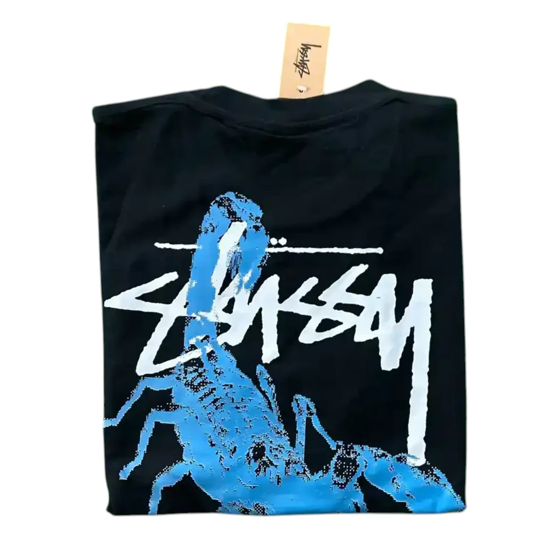 Stussy Scorpion T-Shirt - Black