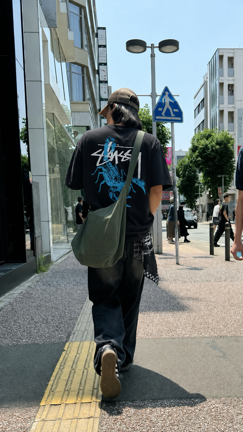 Stussy Scorpion T-Shirt - Black