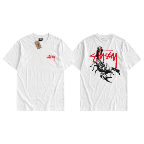Stussy Scorpion T-Shirt - White