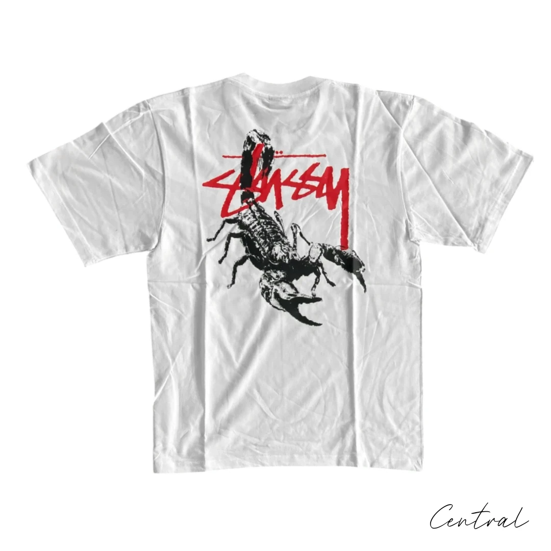 Stussy Scorpion T-Shirt - White
