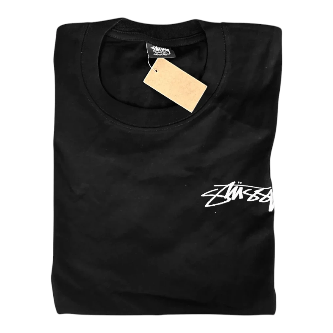 Stussy Spider Ball T-Shirt - Black