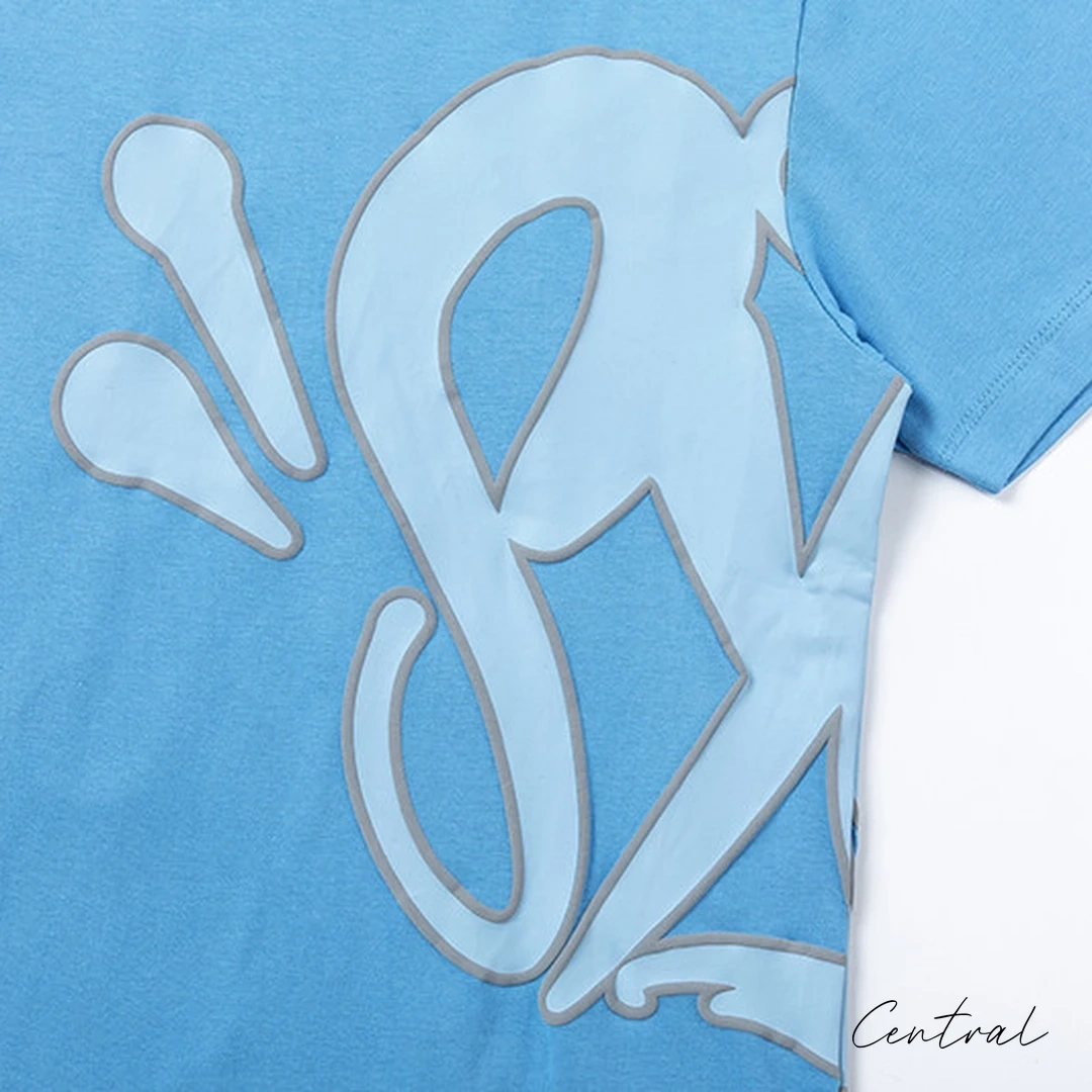 Syna World Drill T-Shirt & Shorts Set - Blue