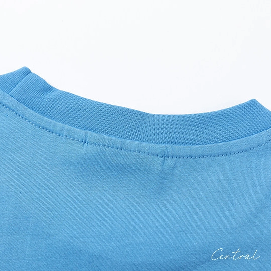 Syna World Drill T-Shirt & Shorts Set - Blue
