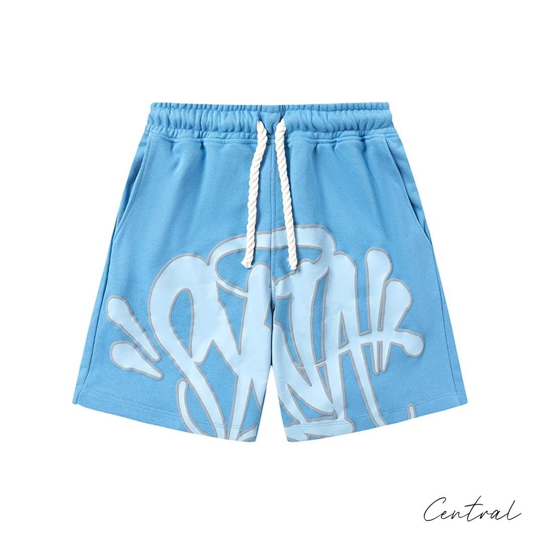 Syna World Drill T-Shirt & Shorts Set - Blue