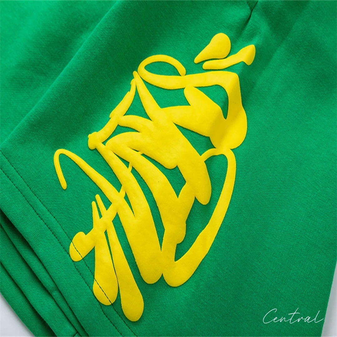 Syna World Drill T-Shirt & Shorts Set - Green