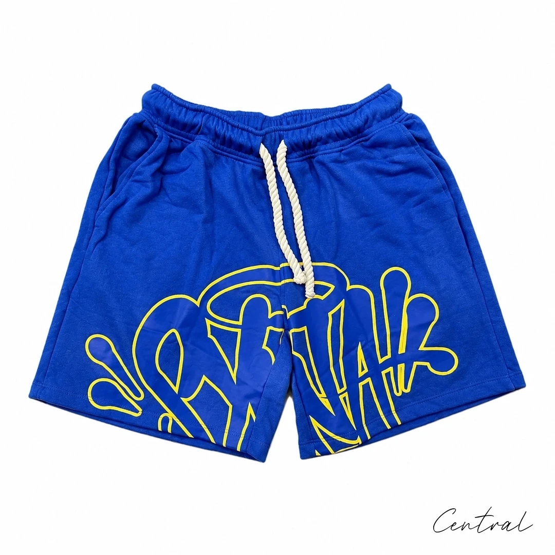 Syna World Drill T-Shirt & Shorts Set - Multicolor Blue