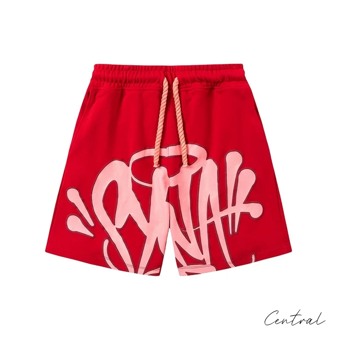 Syna World Drill T-Shirt & Shorts Set - Red