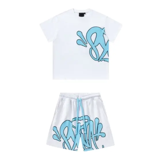 Syna World Drill T-Shirt & Shorts Set - White