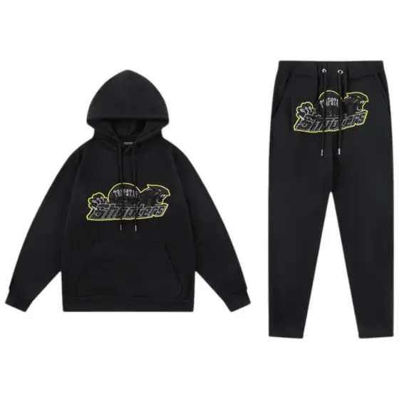 Trapstar Tracksuit - Black