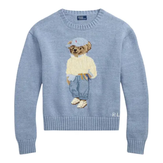Ralph Lauren Knitted Sweater - Men's Light blue