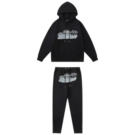 Trapstar Tracksuit - Black