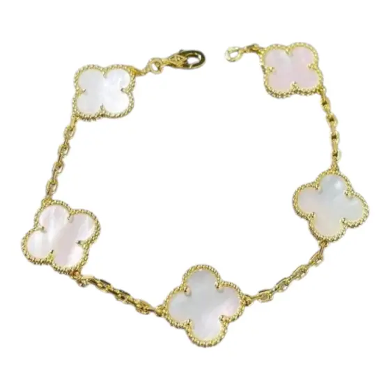 Van cleef Bracelet - Golden white