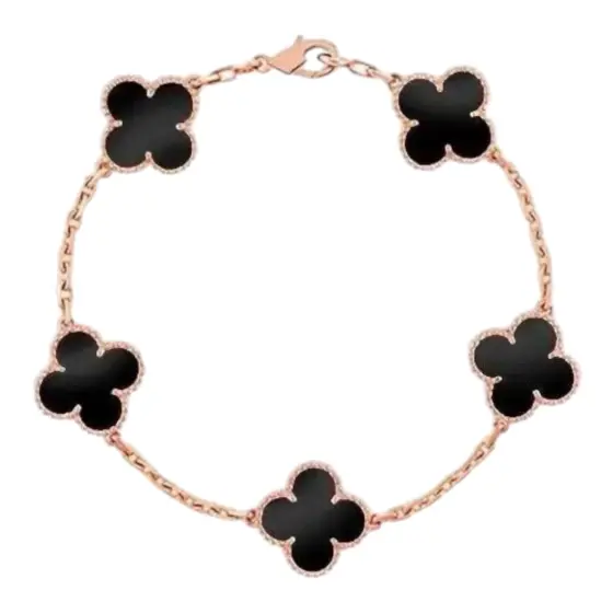 Van cleef Bracelet - Rose gold black