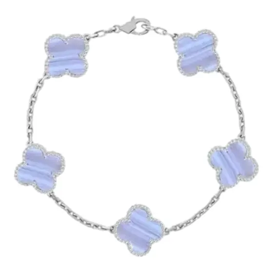 Van cleef Bracelet - White gold carnelian