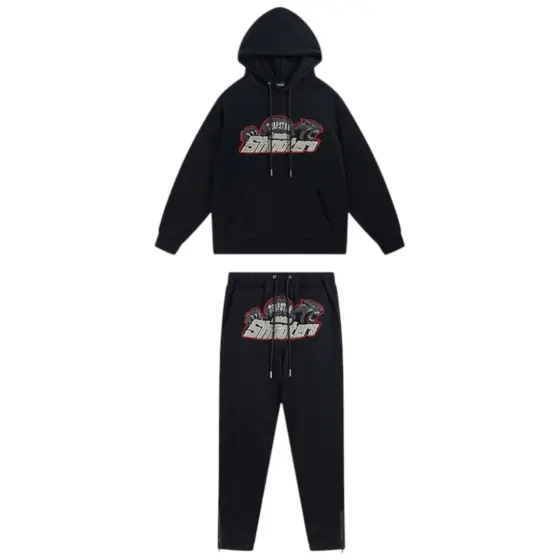 Trapstar Tracksuit - Black