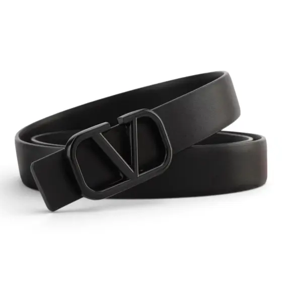 Valentino Garavani VLogo Signature Belt - Black