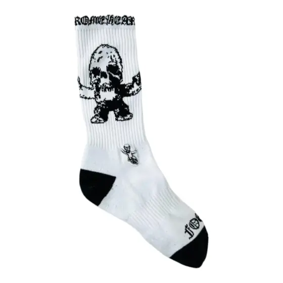 Chrome Hearts Socks - White Skull