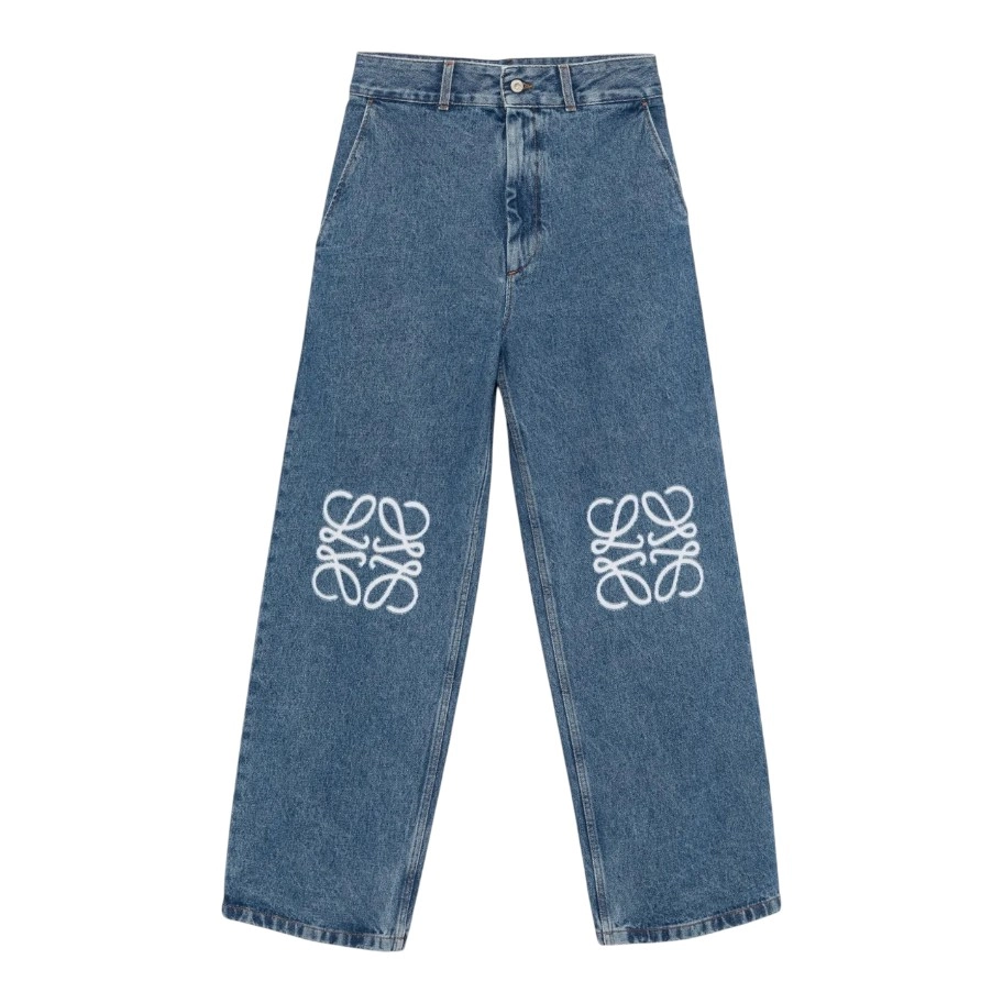 LOEWE Anagram Jeans - Dark Blue