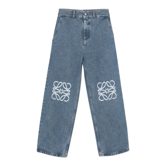 LOEWE Anagram Jeans - Light Blue
