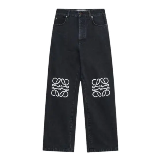 LOEWE Anagram Jeans - Black