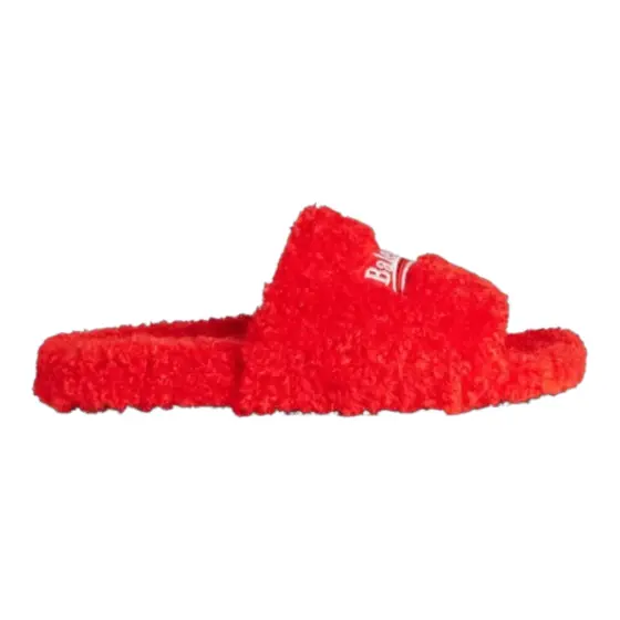 Balenciaga Slides - Red