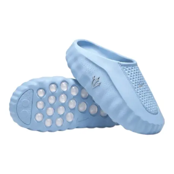 Nike Mind 001 Pregame Mules - Blue white background